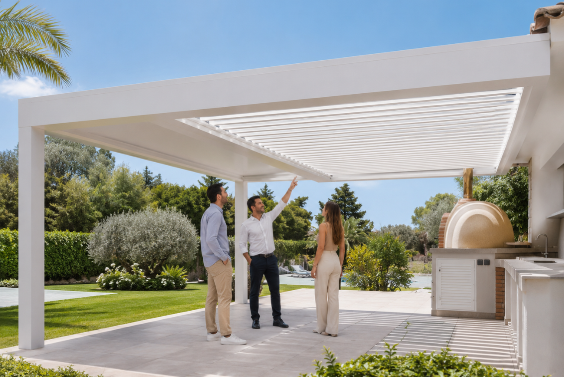 Cómo elegir una pérgola para tu jardín